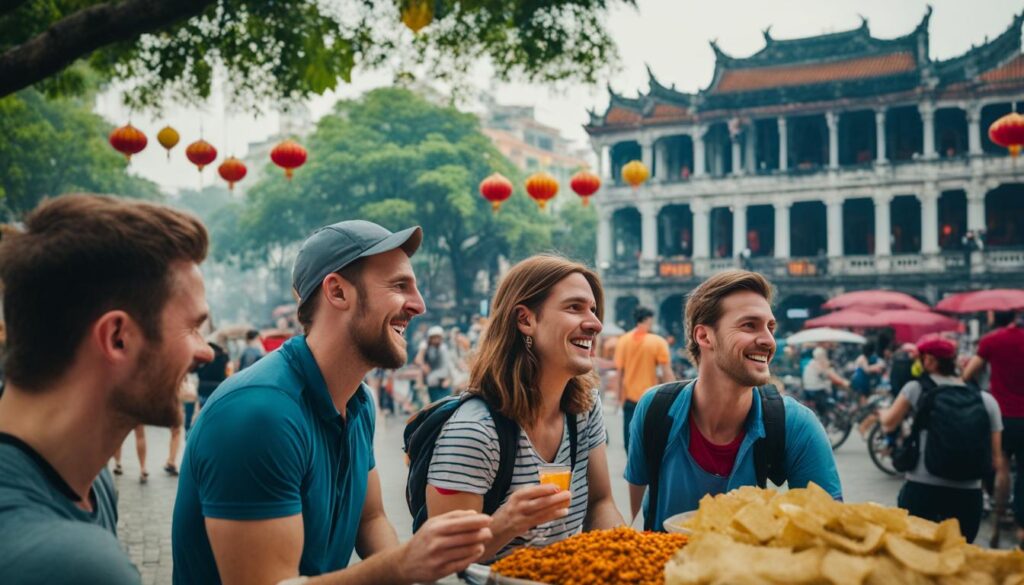 backpacking activities in Hanoi