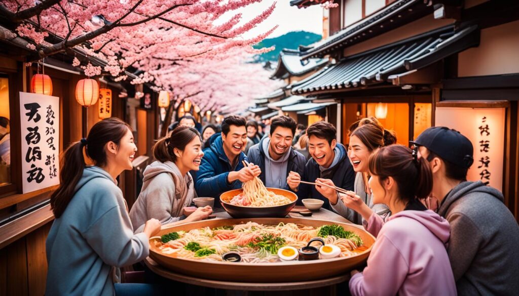 meeting locals Kyoto