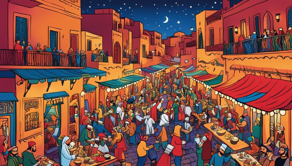 nightlife in Marrakech