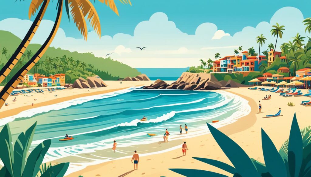 beach season in Puerto Escondido